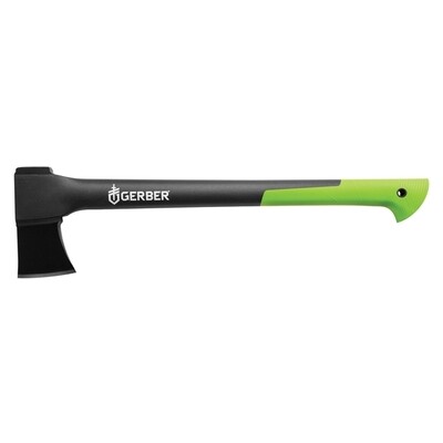 Gerber Axe 23.5" / Black and Green FRN / Black Finish