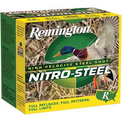 Remington 12 Gauge Nitro-Steel / 3" Length / 1 3/8's oz / 2 Shot