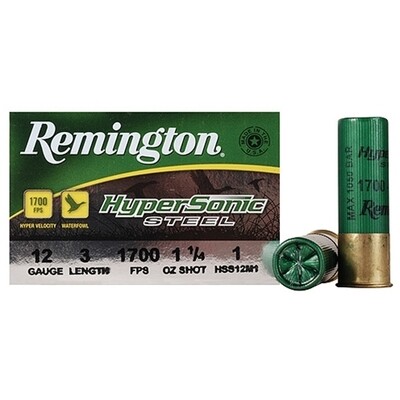 Remington Hypersonic 12 Gauge Steel / 3" / 1 1/4 Oz
