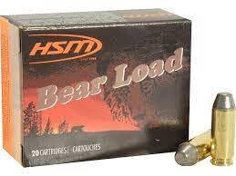 HSM Bear Load 10MM / 200 GR Lead RNFP "Bear Load" / 20 Cartridges