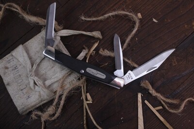 Buck Cadet 3.25&quot; Pocket Knife / Black Valox / Satin 420