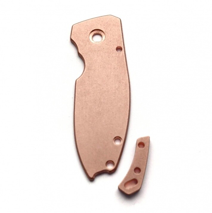 Flytanium CRKT Squid Stonewash Copper Scales