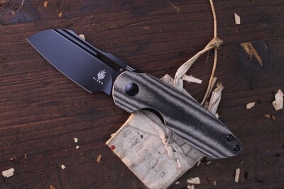 Kizer D.O.C.K. 2.9" Folding Knife, 20CV / Micarta ( Pre Owned )