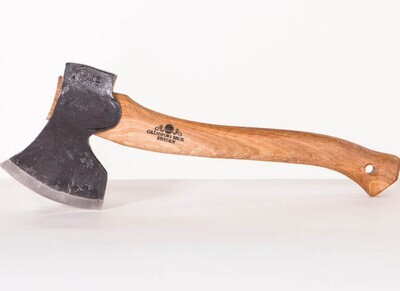 Gränsfors Bruk Large Swedish Double Bevel Carving Axe / 14" Hickory Handle / 2.5Lbs GB Carbon Steel