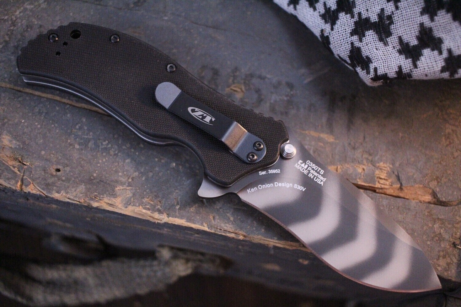 Zero Tolerance 0350 Ken Onion 3.25