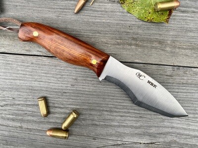 William Collins Belt Knife (WBK) 5" Fixed Blade / Cocobolo / Satin AEB-L