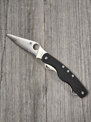 Spyderco Clipitool 3.5&quot; Framelock Multi Tool / Black G10 / Satin 8CR13MOV