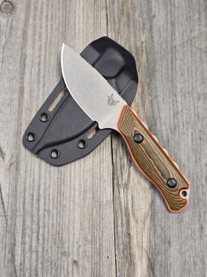 Benchmade Hidden Canyon 2.67&quot; Hunting Knife  / Dymondwood / Stonewash CPM-S30V