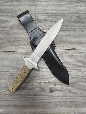 Boker Schanz Integral 6&quot; Dagger / OD Micarta / Bead Blast Finish 440C (Pre-Owned)