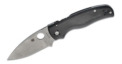 Spyder Shaman 3.6&quot; Compression Lock Folder / Black G10 / Satin S30V