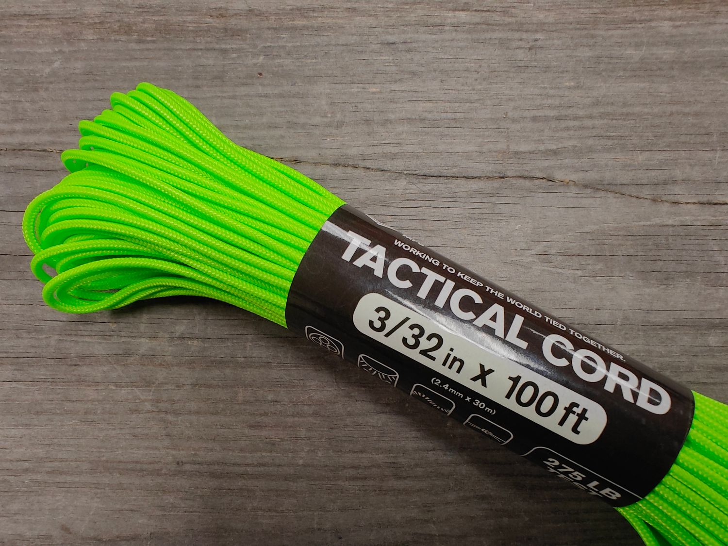 Paracord Thin / Neon Green