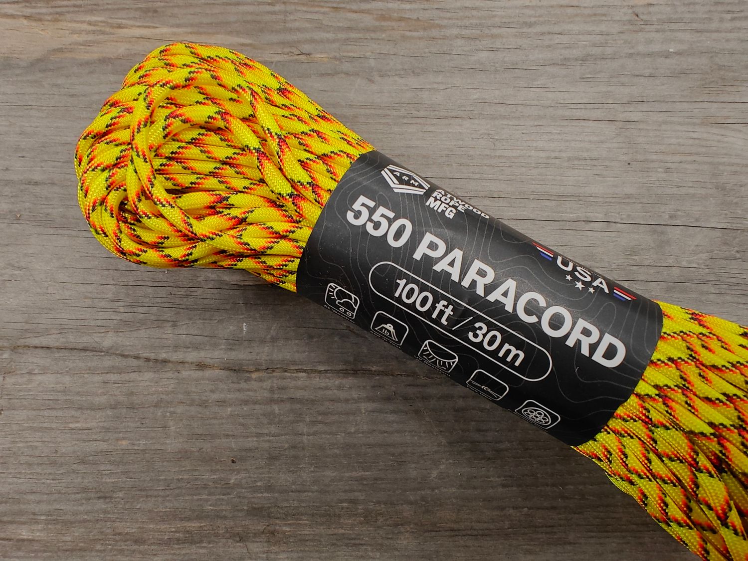 Atwood 550 Paracord / 100 feet / Explode