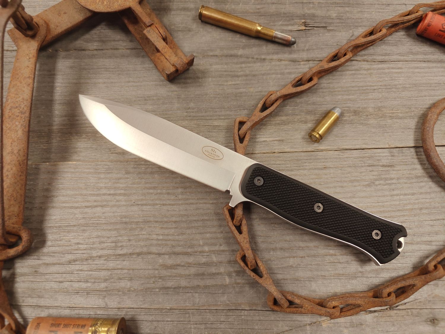 Fallkniven S1X 5.125" Fixed Blade / Black Thermorun / Satin Convex Lam.CoS