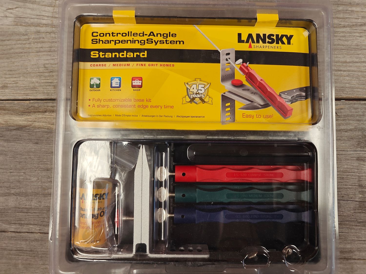 Lansky Sharpening System / Standard / 3 Stone