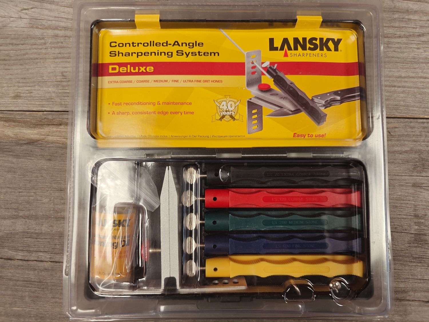 Lansky Sharpening System / Deluxe / 5 Stone