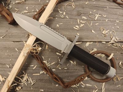 Boker Plus Martin Knives Apparo 7&quot; Fixed Blade / Hollow Handle &amp; Paracord /  Bead Blast 440C (Pre-Owned)