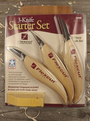 Flexcut 3 Piece Starter Set