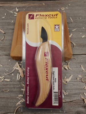Flexcut Right-Handed Hook Knife