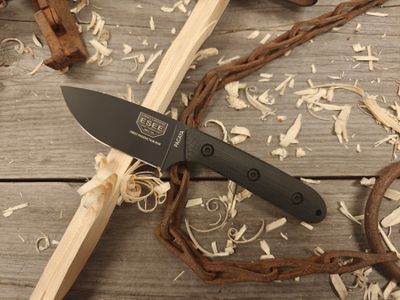 ESEE PACAYA 3&quot; Fixed Blade / BLACK MICARTA / SATIN CPM-3V