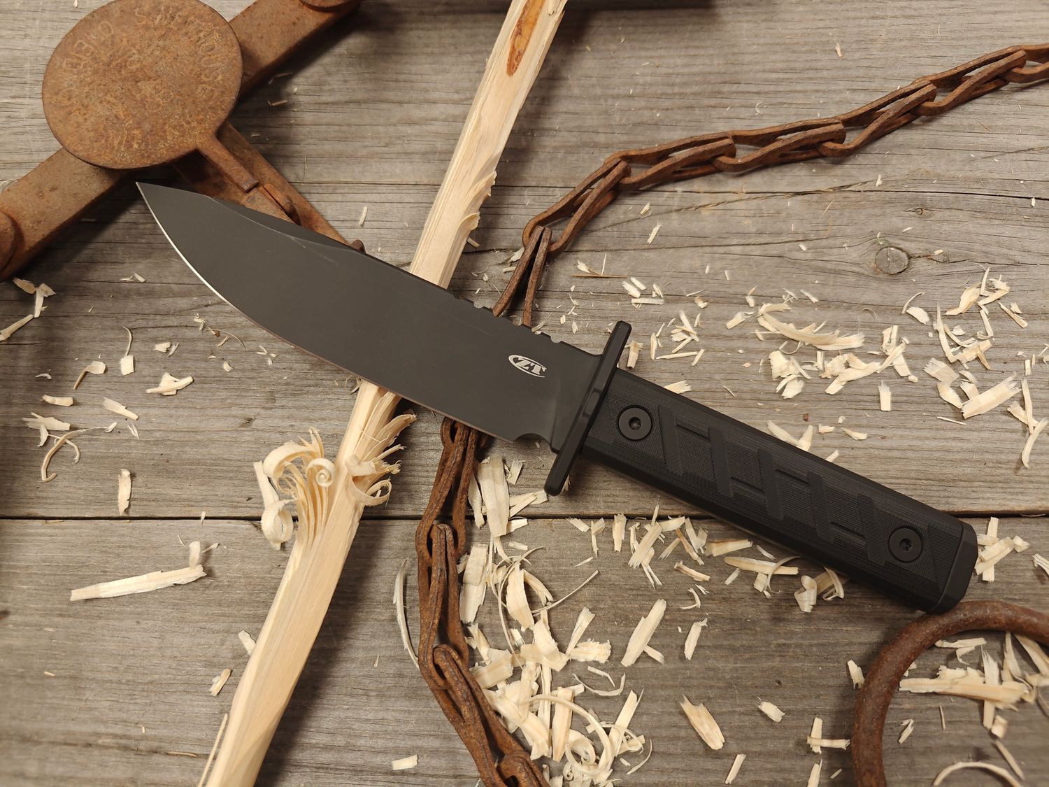 Zero Tolerance 0006 6&quot; Fixed Blade / Black G10 / Black Cerakote Coated CPM3V