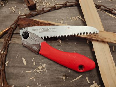 Silky Pocketboy Pro / 170mm/6.7&quot; Large Teeth / Red
