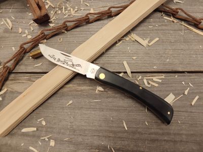 Case Knives Sod Buster 4.63&quot; Slipjoint Folder / Black Synthetic / Etched Stainless