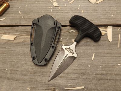 Cold Steel Safe Maker II 3.25" Fix / Black Kraton / Satin AUS-8