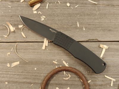 Pro-Tech Whiskers 3.125&quot; Automatic Knife / Black Aluminum / Black 154CM (Pre-Owned)