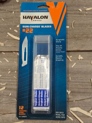 Havalon #22 Replacement Blades