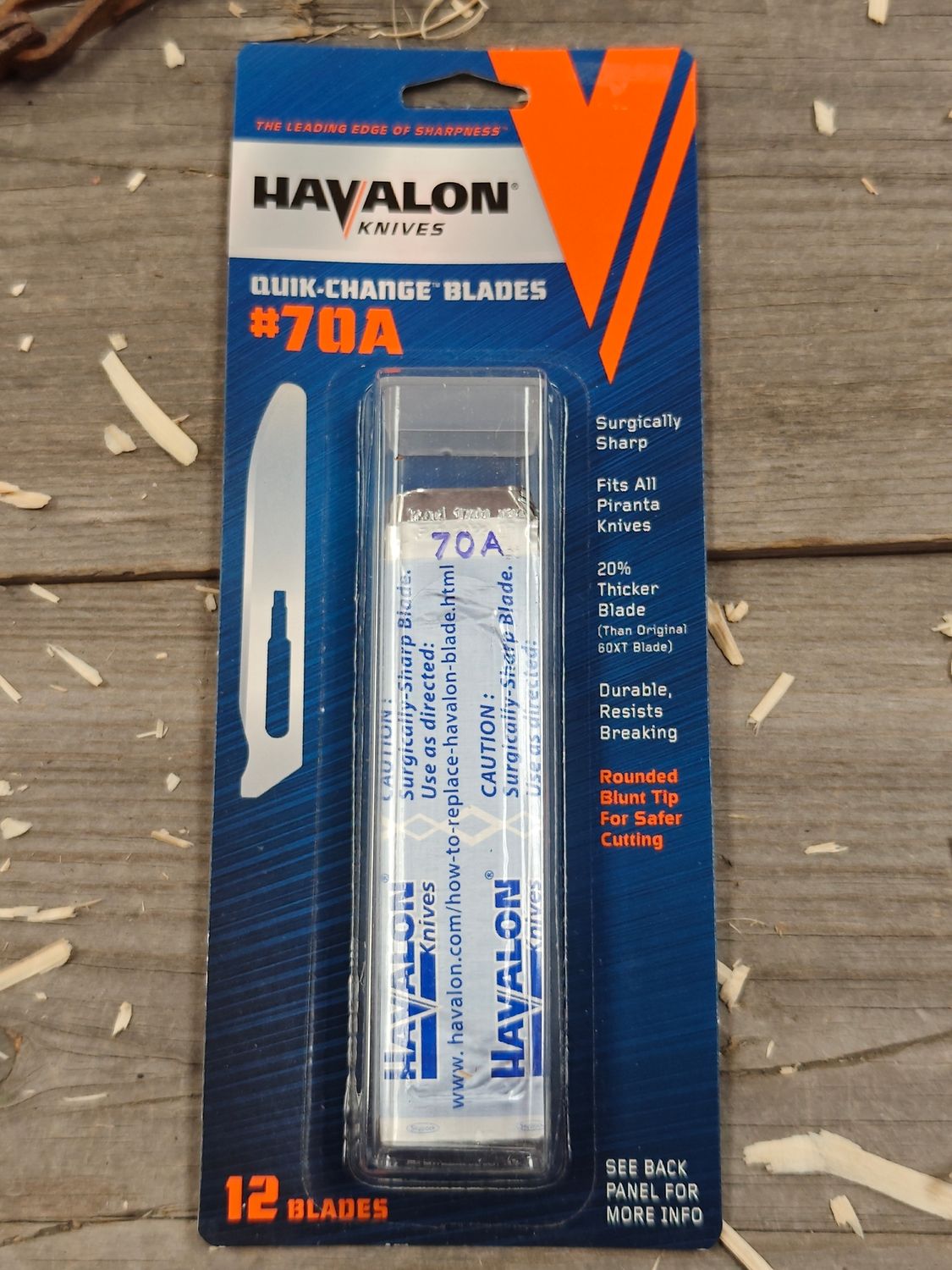 Havalon #70A Replacement Blades, 12 Pack