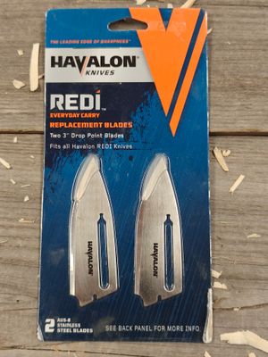 Havalon Redi 2 Pack Non Serrated Blades