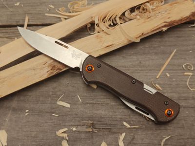 Benchmade Weekender 3" Slipjoint Folder / Green Micarta / Stonewashed S30V (Pre-Owned) Benchmade Weekender 3" Slipjoint Folder / Green Micarta / Stonewashed S30V (Pre-Owned)