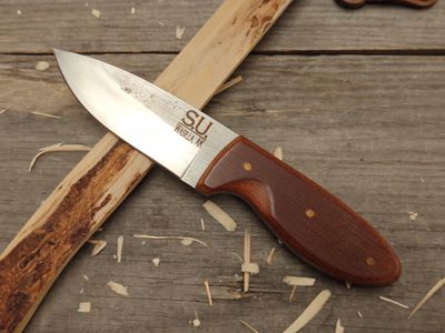 Stephen Unrein Knives 3&quot; Fix Blade / Natural Micarta / Satin O1