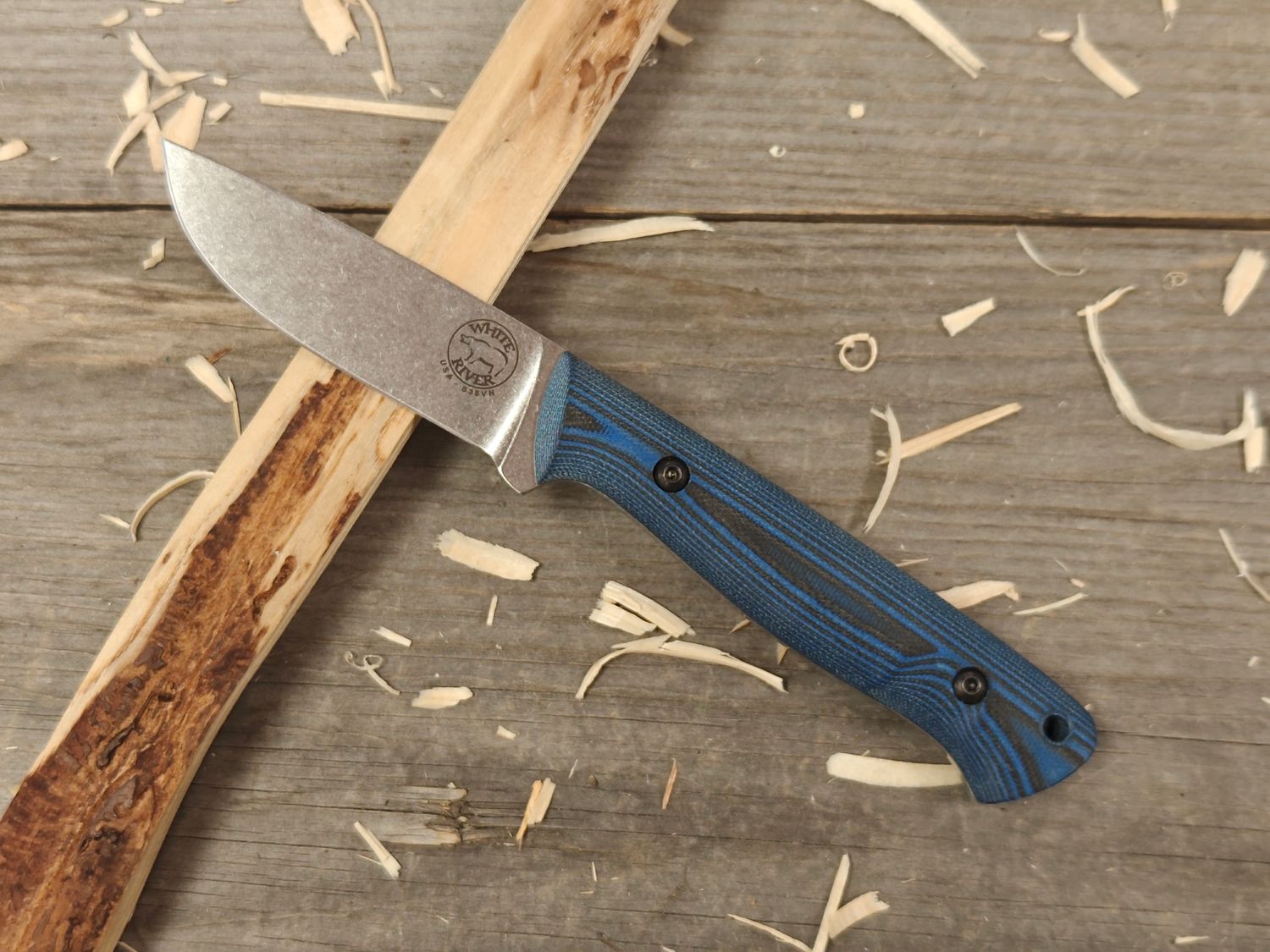 White River Knives Jason Fry 3" / Blue Black G10 / S35VN