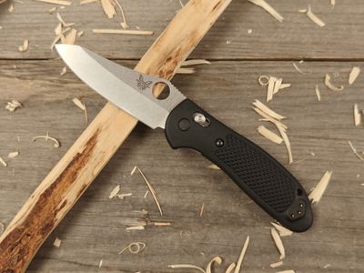 Benchmade Griptilian Sheepsfoot 3.45" AXIS Lock Knife / Black Noryl GTX / Satin CPM-S30V (Pre-Owned) Benchmade Griptilian Sheepsfoot 3.45" AXIS Lock Knife / Black Noryl GTX / Satin CPM-S30V (Pre-Owned)