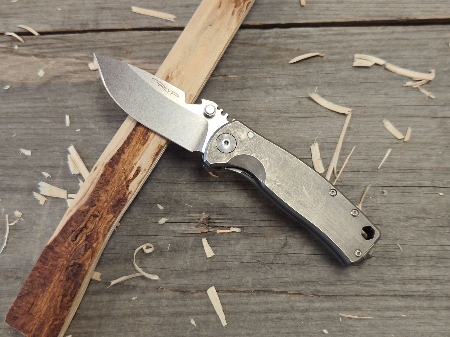 DPX Gear / RYP / 3 in. / Stonewashed Titanium / Stonewashed S35VN