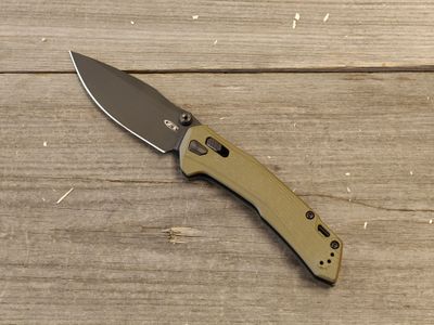 Zero Tolerance 0203 4&quot; DuraLock Folding / OD Green G10 / Black PVD CPM-M4