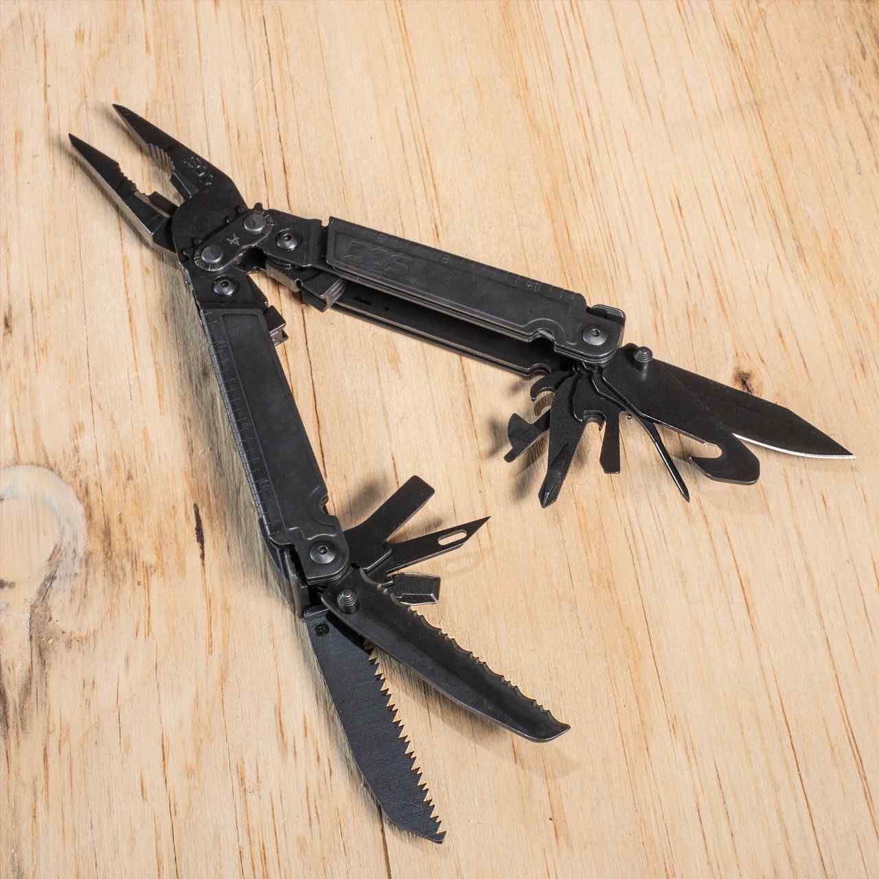 SOG PowerAccess Assist MT, Black Finish / Nylon Pouch