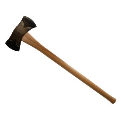Council Tool Michigan Classic Double Bit Axe / 36” Hickory Handle / 3.5Lbs 1060 Carbon Steel