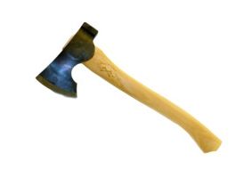 Council Tool Wood-Craft Camp Carver Axe / 16" Curved Hickory Handle / 1.7Lbs 5160 Carbon Steel