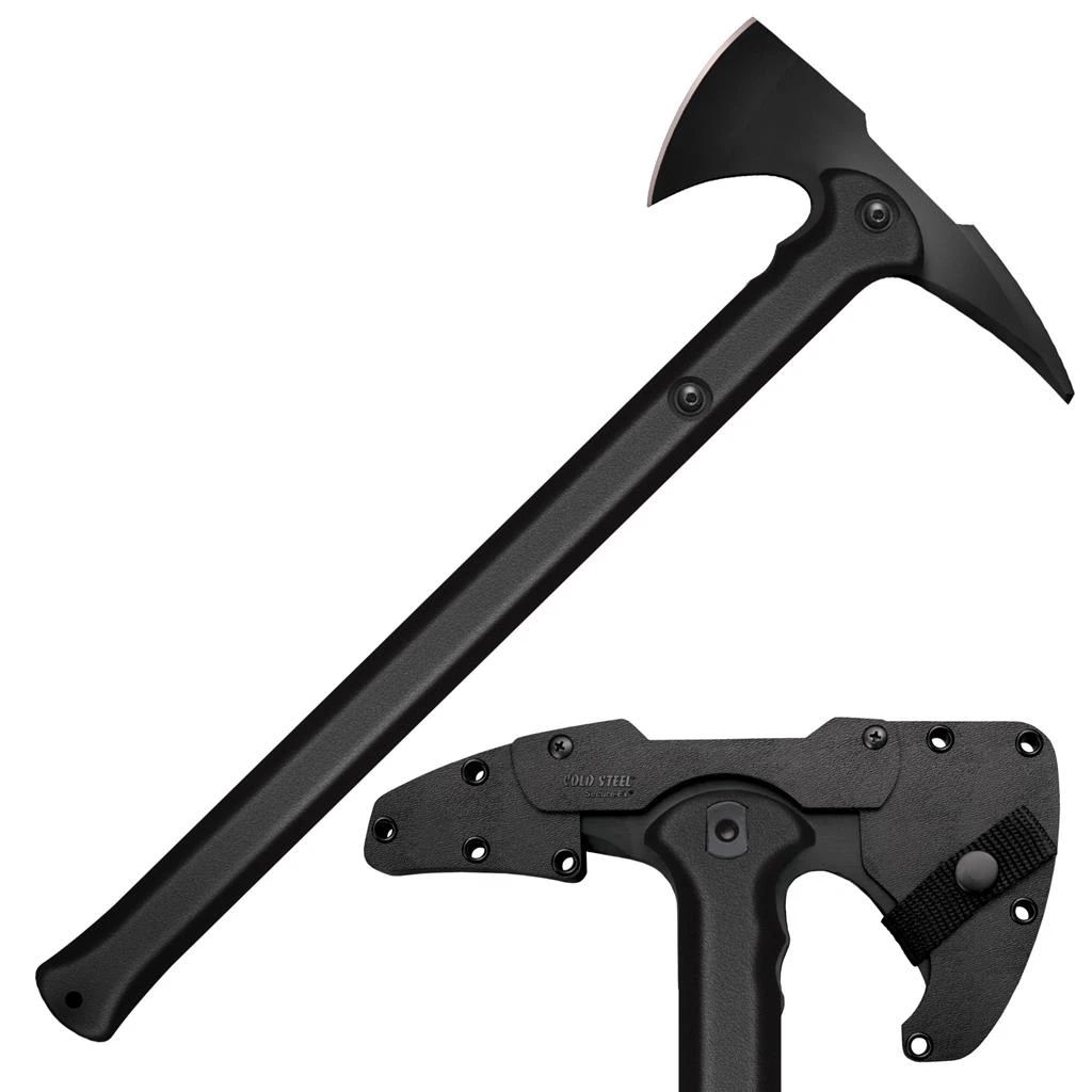 Cold Steel War Hawk Tomahawk  / 19" Black Polypropylene handle / Blacked 1055