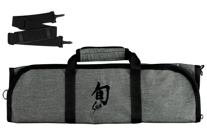 Shun 8 Slot Chef Roll Grey
