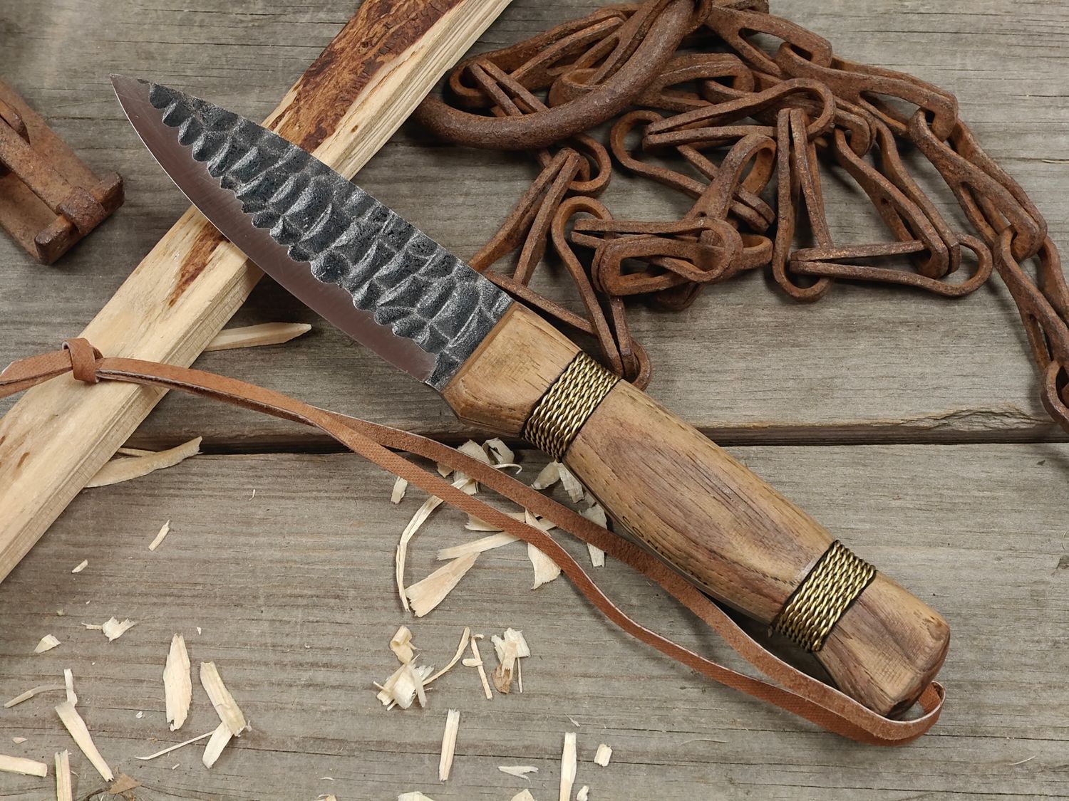 Condor Cavelore 4.25" Fixed Blade / Hickory /  Forged Finished 1095