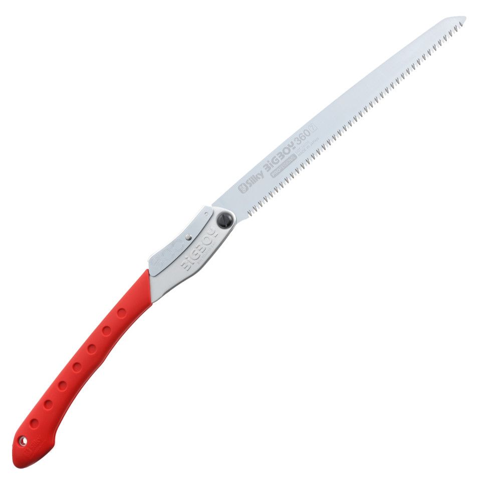 Silky BigBoy 360MM / 14.2" Folding Saw / Red Rubber Handle / Large Teeth