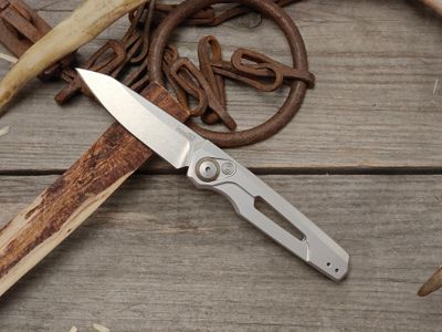 Kershaw Launch 11 2.75" Auto Folder / Gray Aluminum / Stonewashed CPM-154
