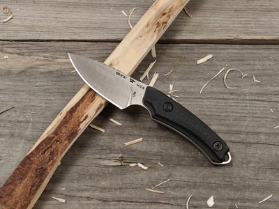 Buck Knives 662 Alpha Scout 2.9" Fixed Blade / Black G-10 / Satin CPM-Magnacut