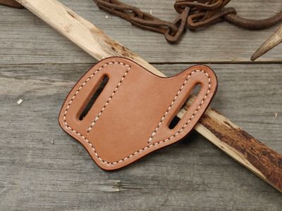 Big State Leatherworks Slipjoint Sheath / Natural