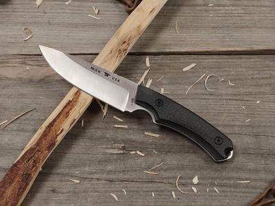 Buck Knives Alpha Guide Elite 4.38" Fixed Blade / Black G10 / Satin Magnacut (Pre-Owned)