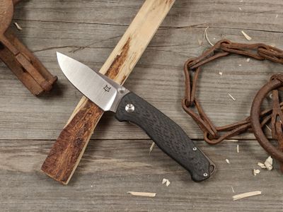 Fox Knives TUR 2.8" Linerlock Folder / Carbon Fiber / Satin Elmax (Pre-Owned)