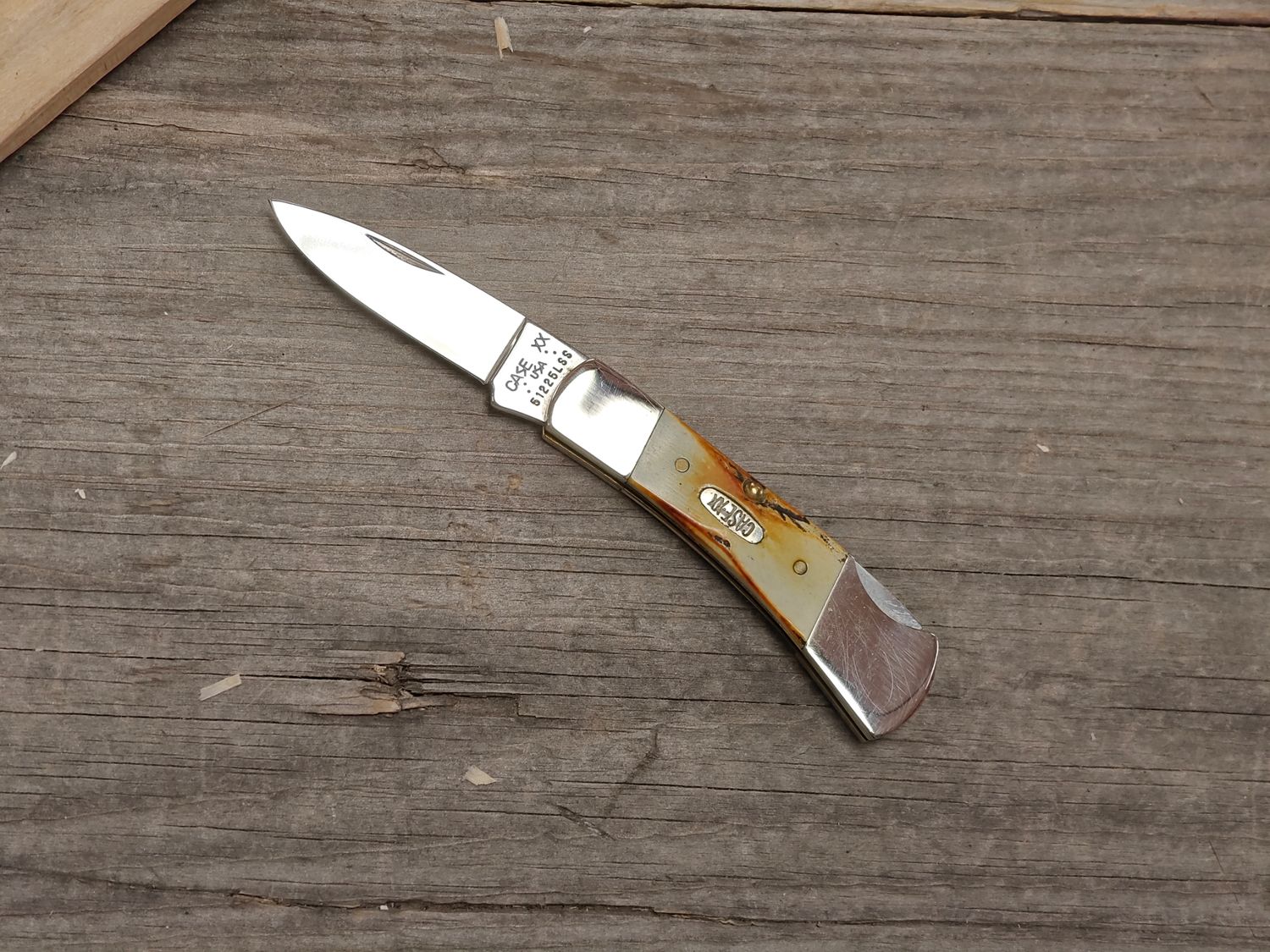 Case Knives 1.75" Lockback Folder / Stag / Stainless Steel (Pre-Owned)